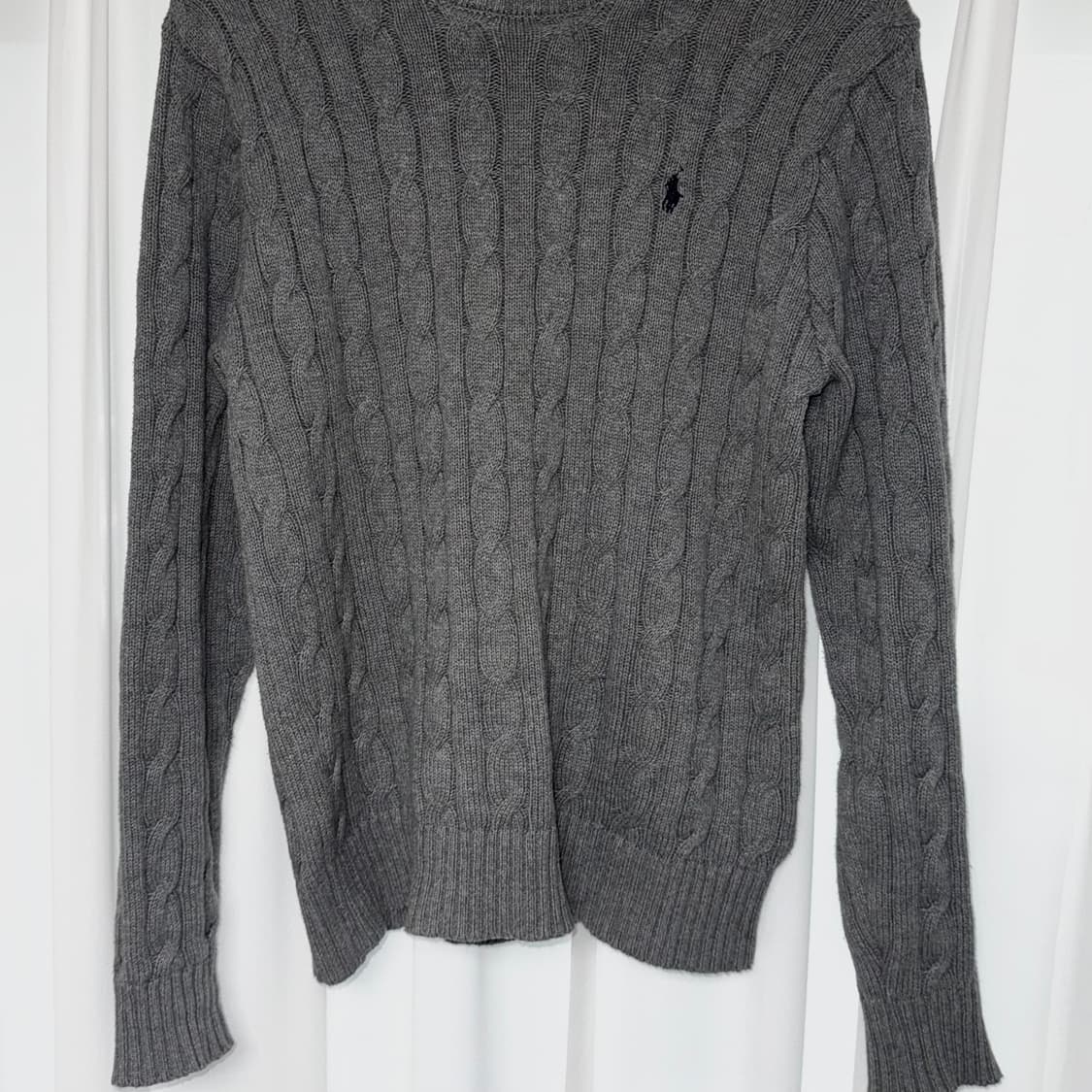 폴로 그레이 니트 랄프로렌 상품이미지1