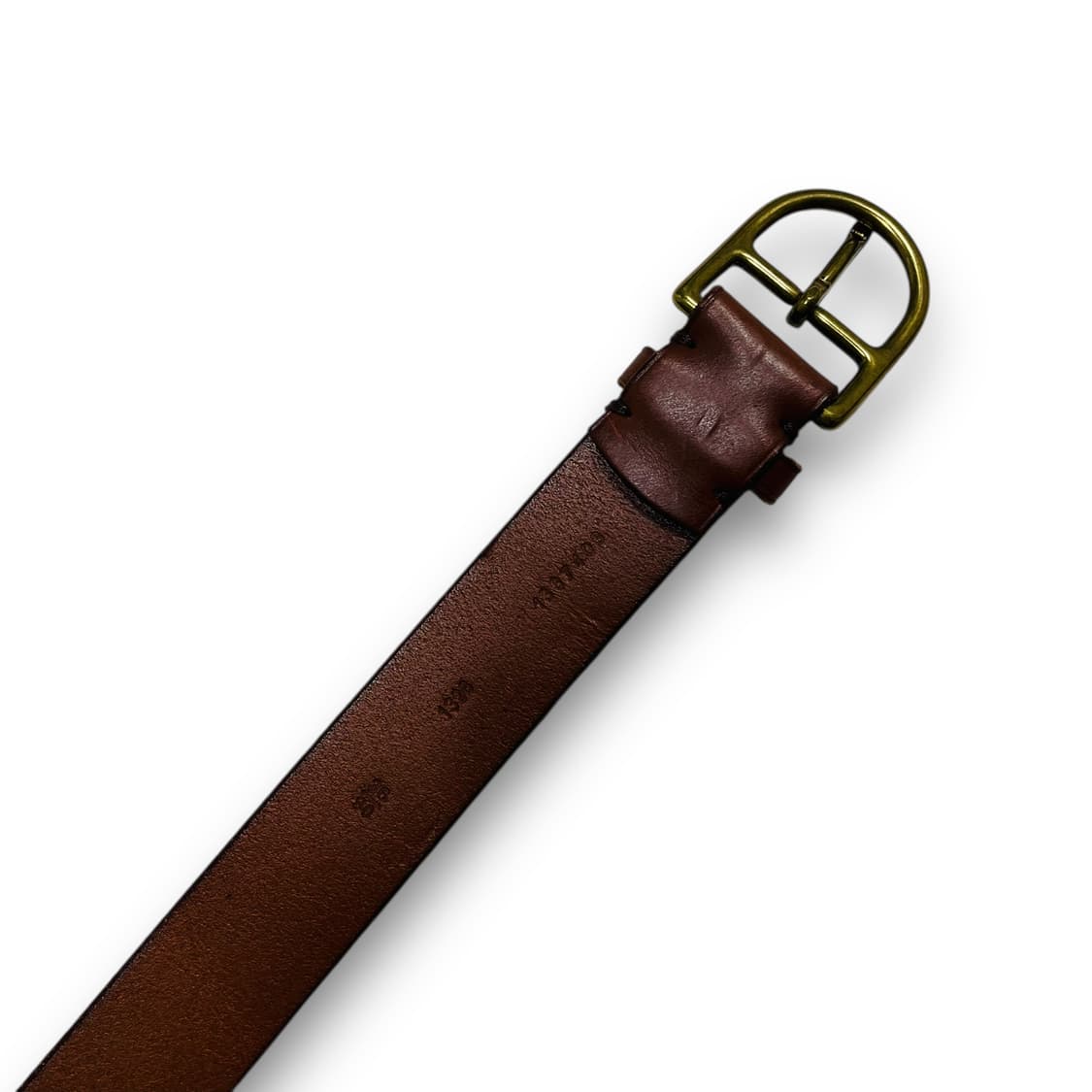 폴로 랄프로렌 포니 로고 빈티지 가죽 벨트 상품이미지8