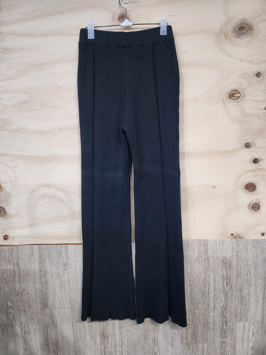 545) 여성 골지 니트 와이드 팬츠 상품이미지2