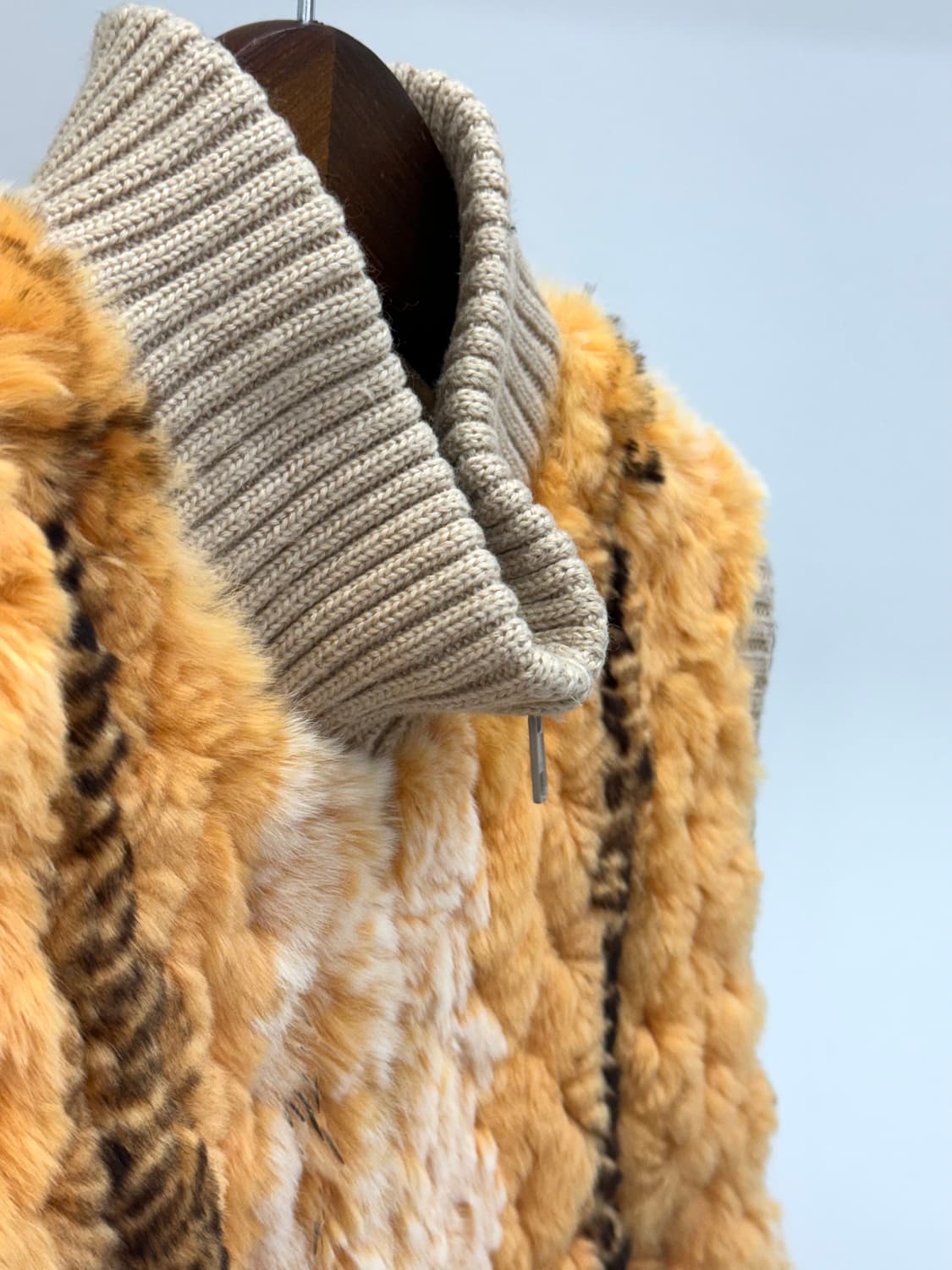 진도 토끼털 조끼 M 상품이미지7