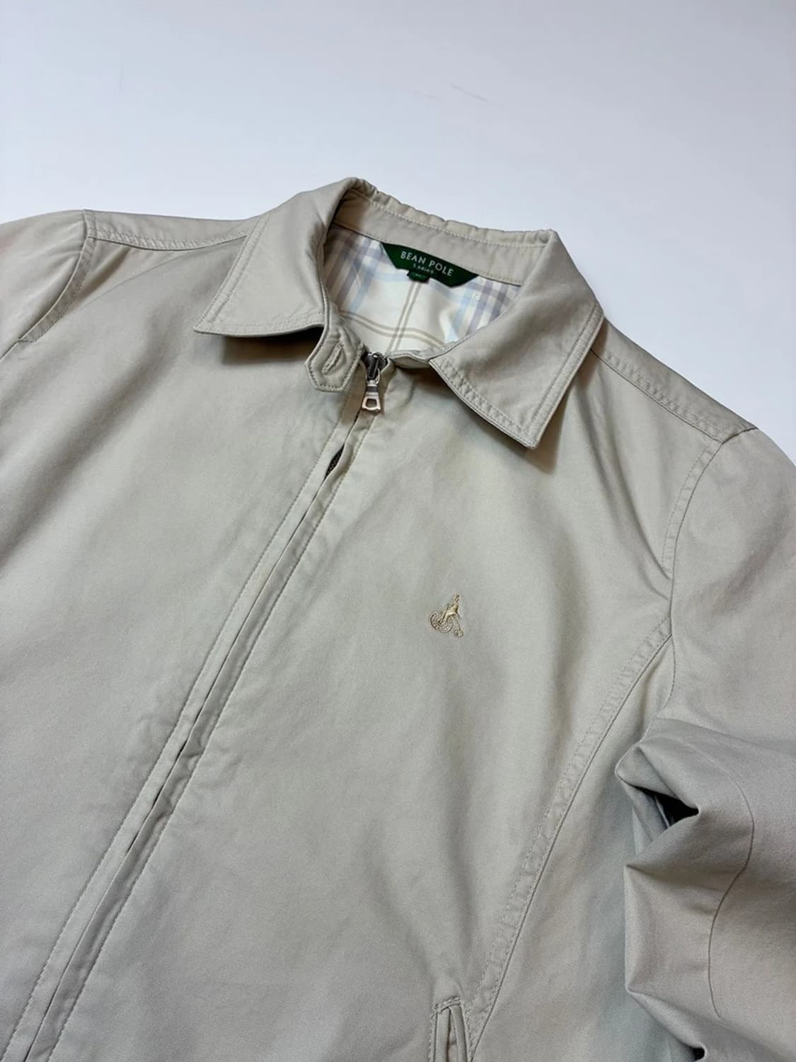 빈폴 레이디 00's 베이지 클래식 스윙톱 자켓 PN8388 상품이미지2