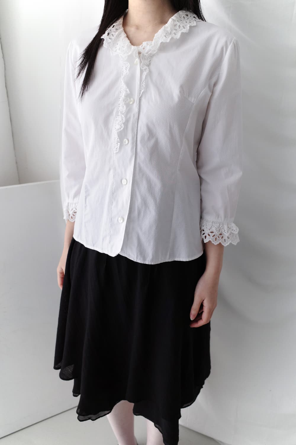 naracamic) lace shirt 상품이미지6