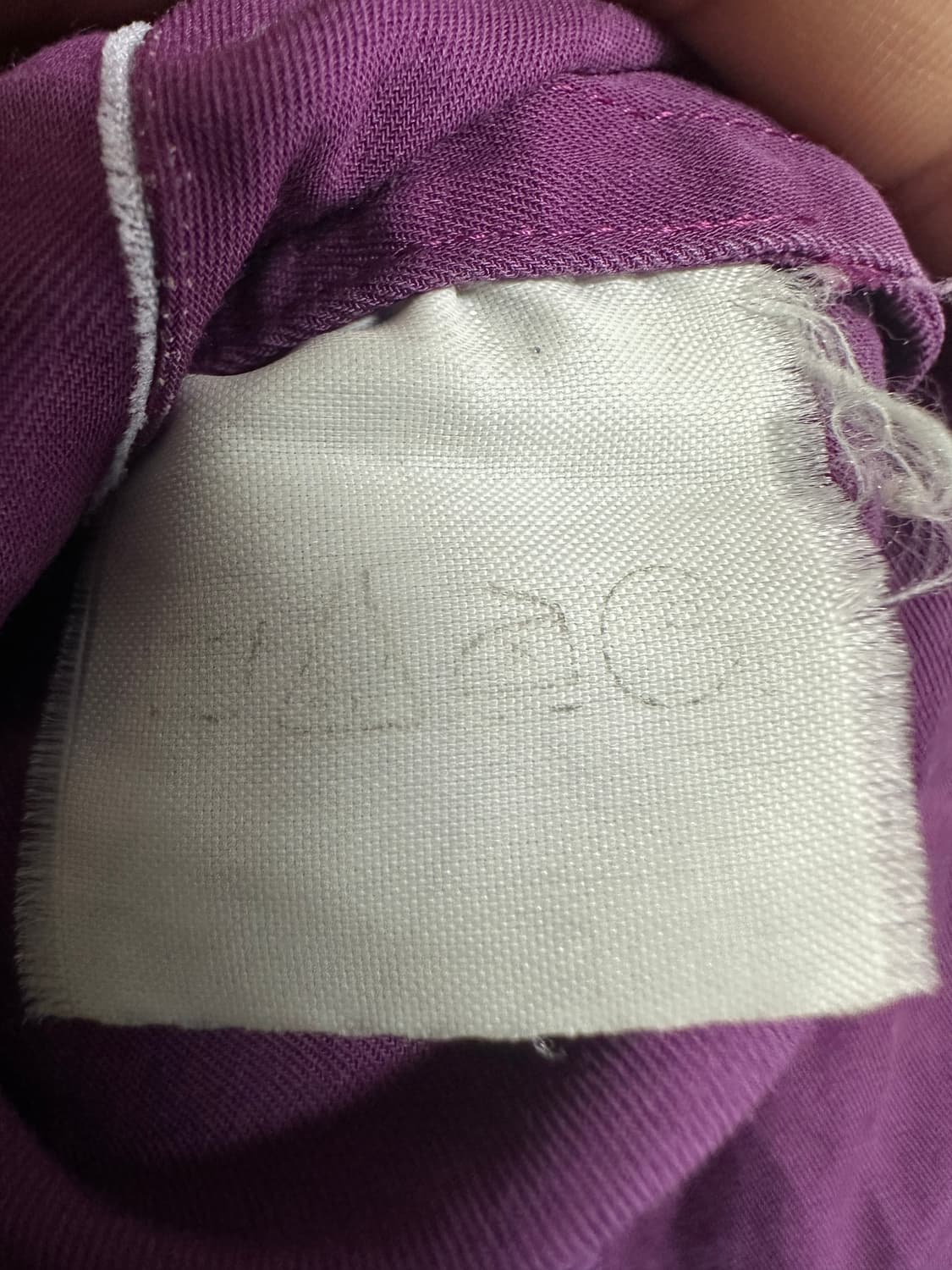 버버리 퍼플 카라 90s 자켓 상품이미지4