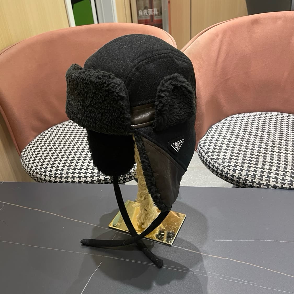 프라다 가을 겨울 모자 상품이미지2