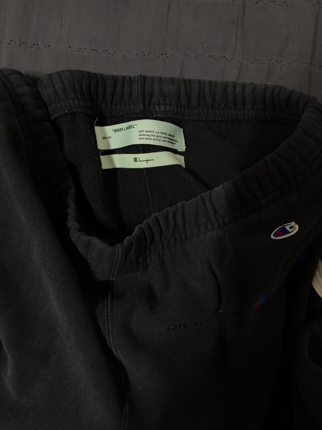 오프화이트 챔피온 스웻 팬츠 L 상품이미지2