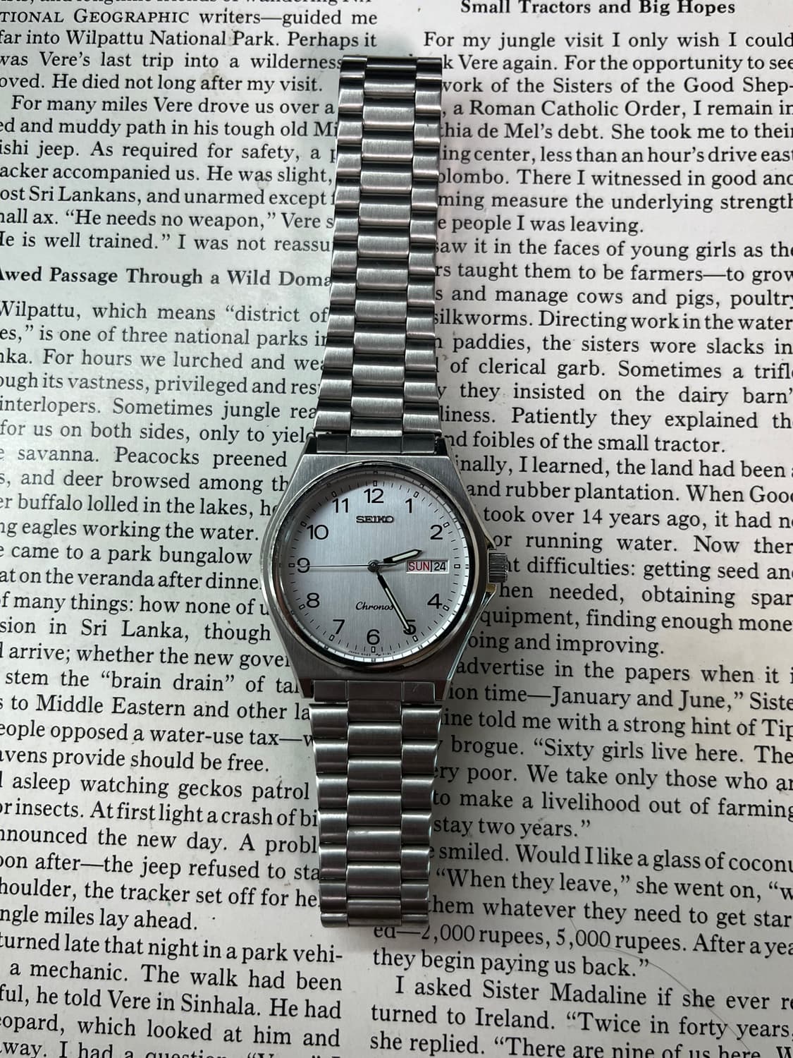 SEIKO CHRONOS 쿼츠 상품이미지3