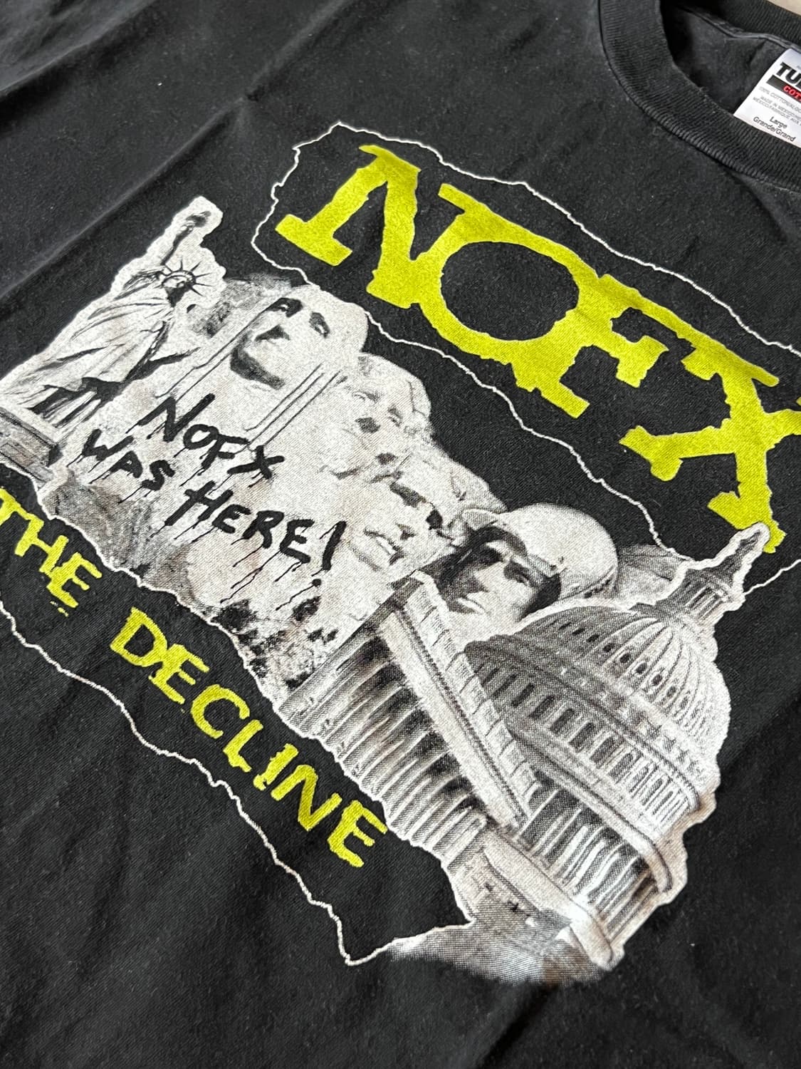 빈티지 NOFX 더 디클라인 티셔츠 상품이미지2