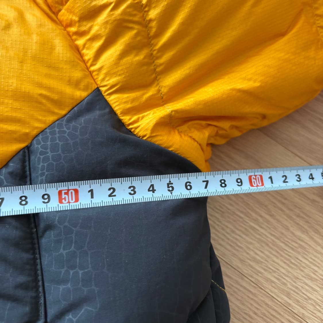 네파 800 노리미트 옐로우 패딩 자켓 100(L) 상품이미지10