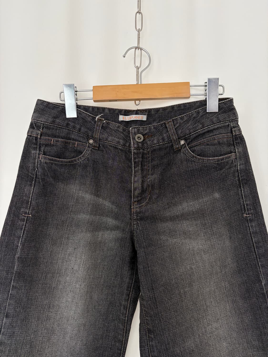 ELLE PLANETE denim shorts 상품이미지2