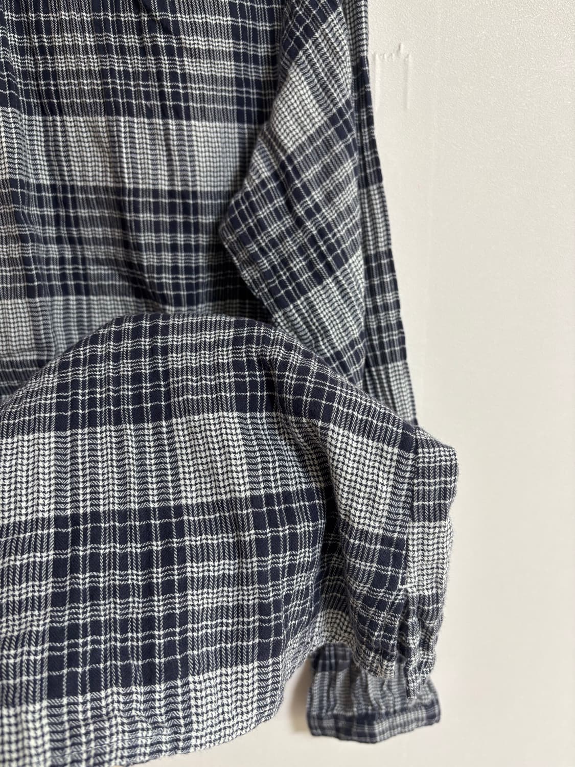 빈티지) 체크 블라우스  상품이미지2