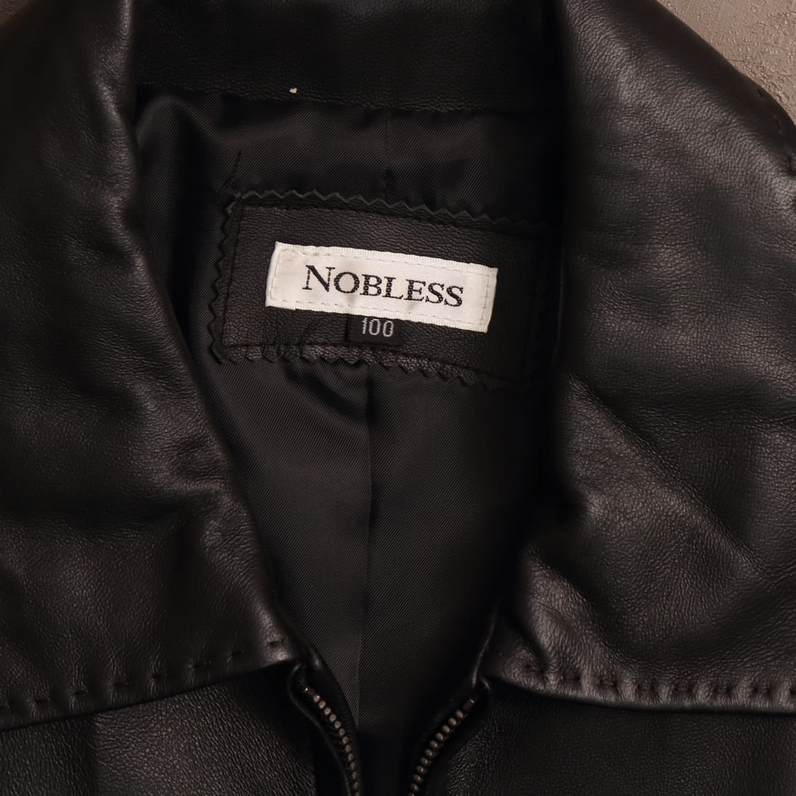 빈티지 소가죽 레더 트러커 자켓 A1674 상품이미지3