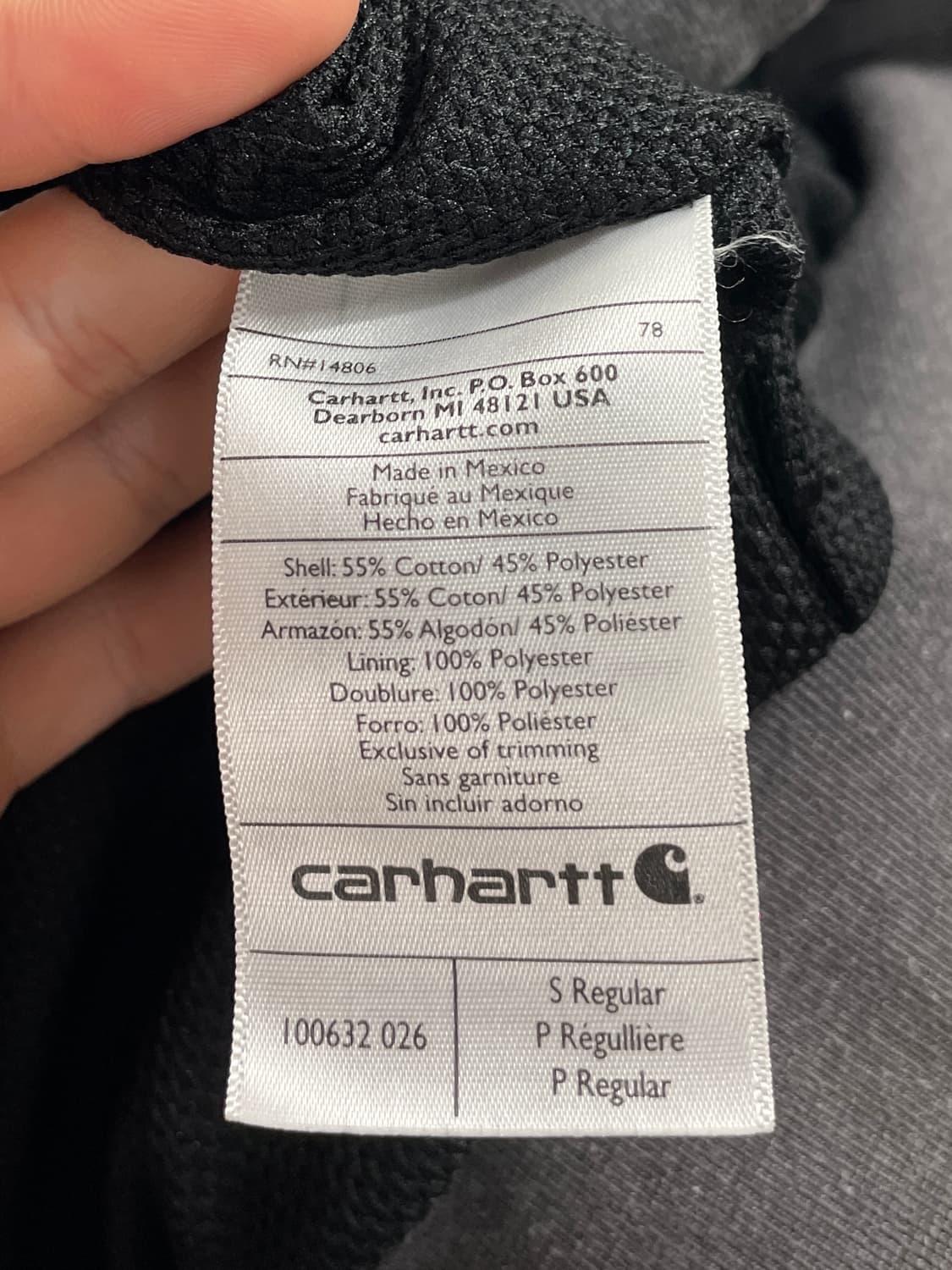 칼하트 써멀 스웻 후드집업 (on.696) 상품이미지6