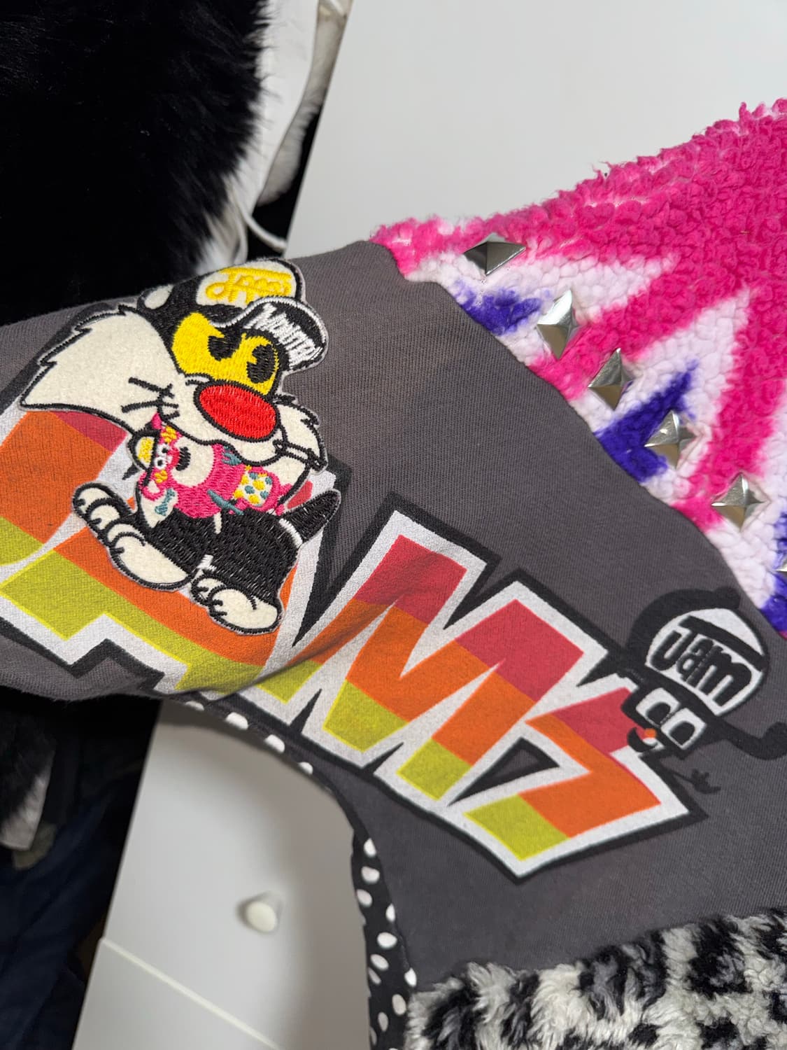 Joyful monster vintage Hood Zip-up 상품이미지8