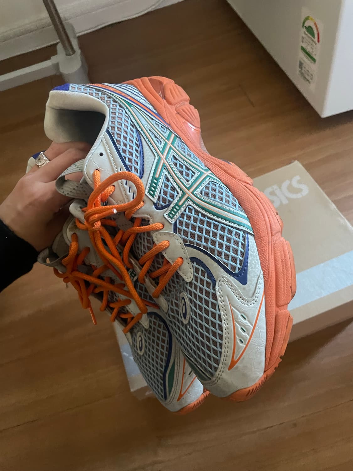 아식스 라바 오렌지 275 상품이미지5