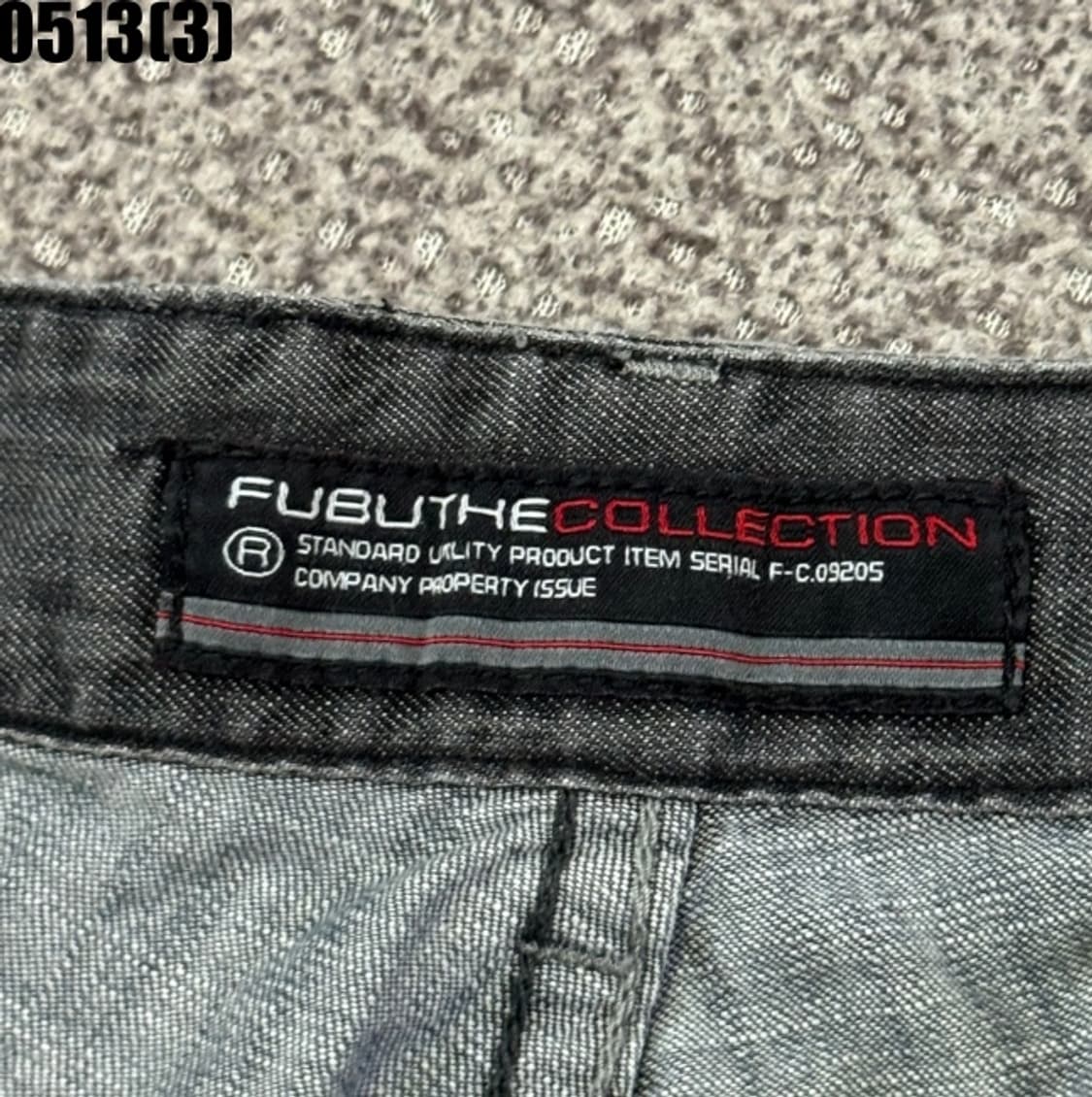 FUBU 데님 반바지 상품이미지3