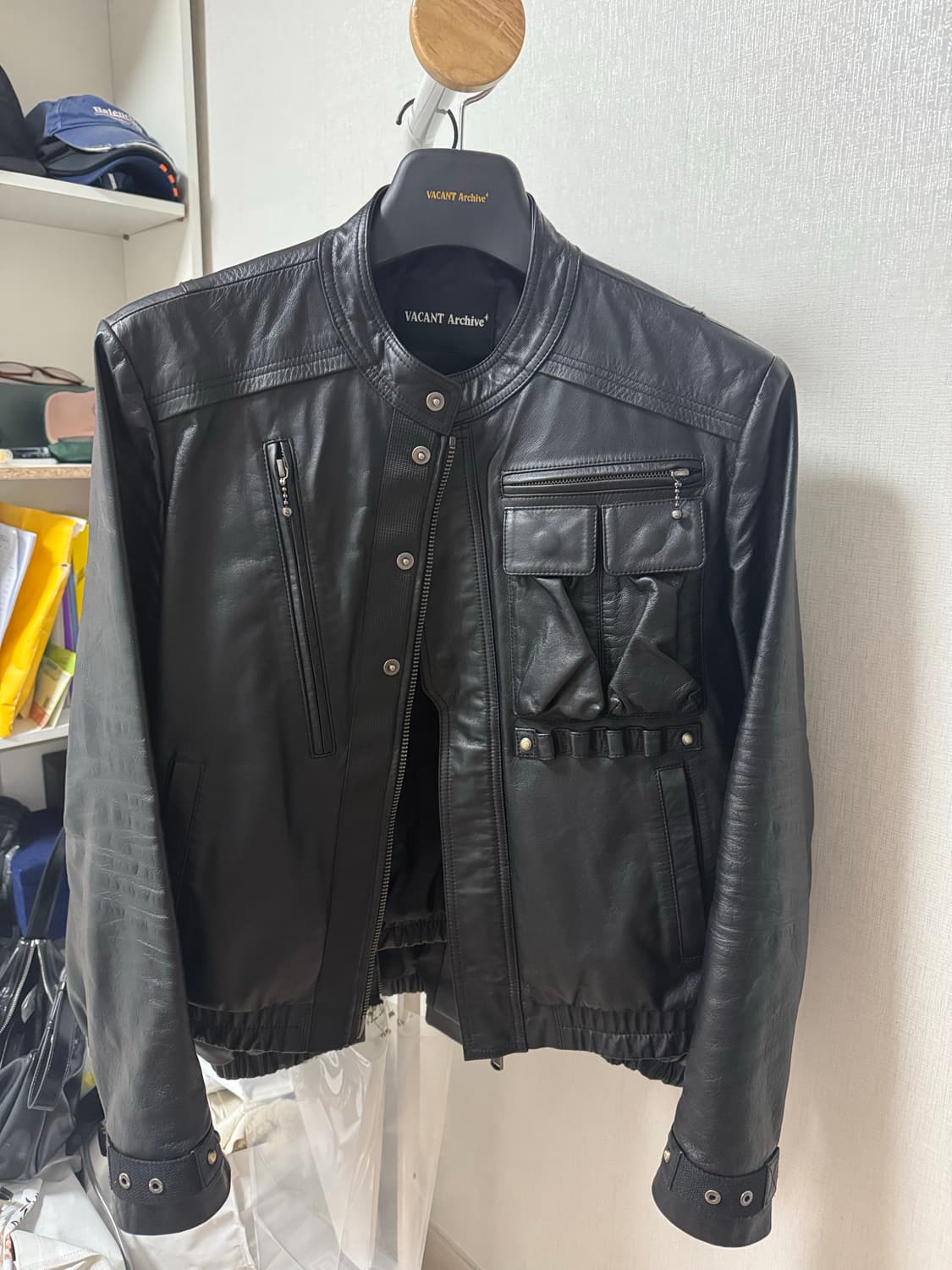 베이컨트 아카이브 Draven Leather Jacket 상품이미지3