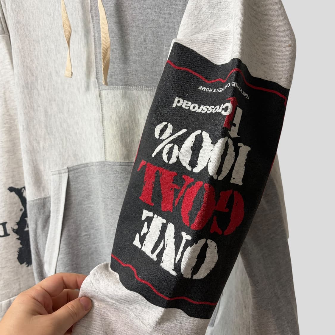 (M)JPN 빈티지 리빌드 후드티셔츠 상품이미지5