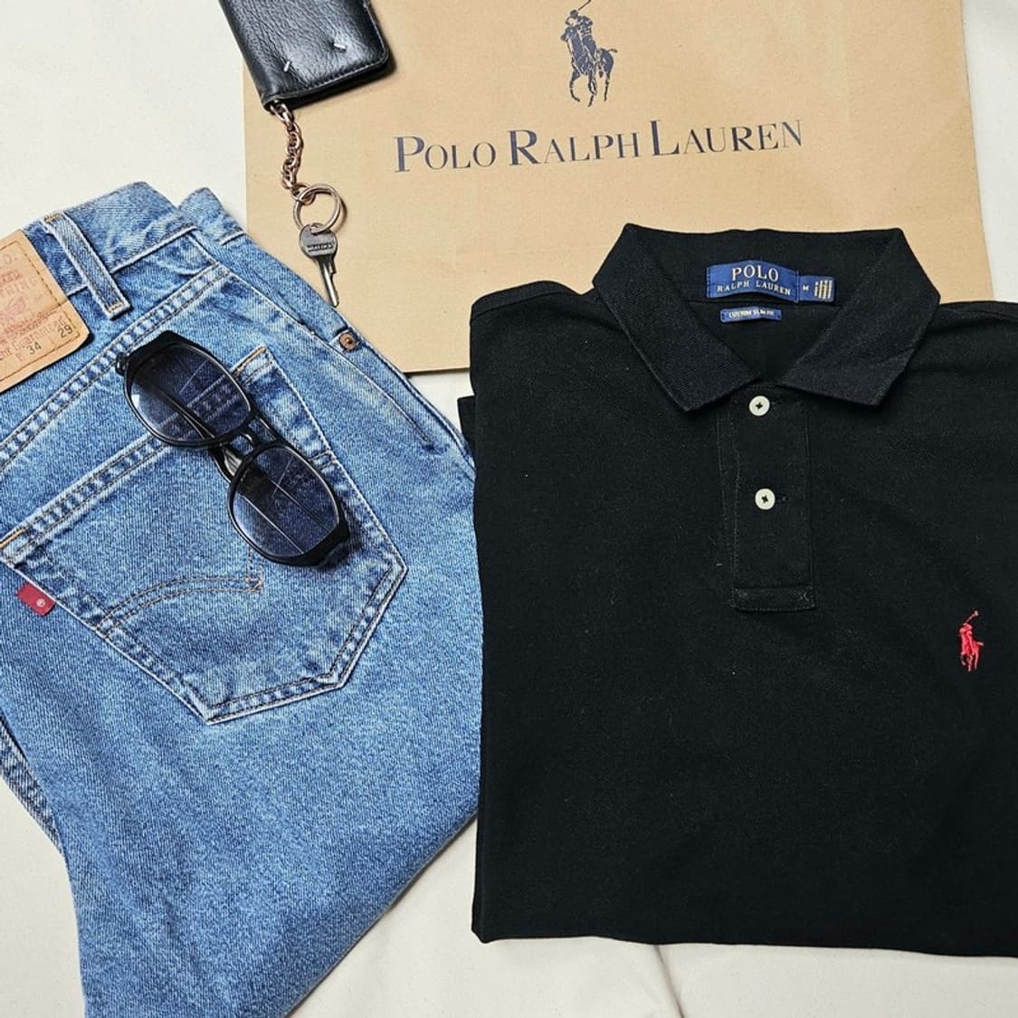 폴로 랄프로렌 PK 셔츠 반팔 카라티 M M0232 상품이미지1