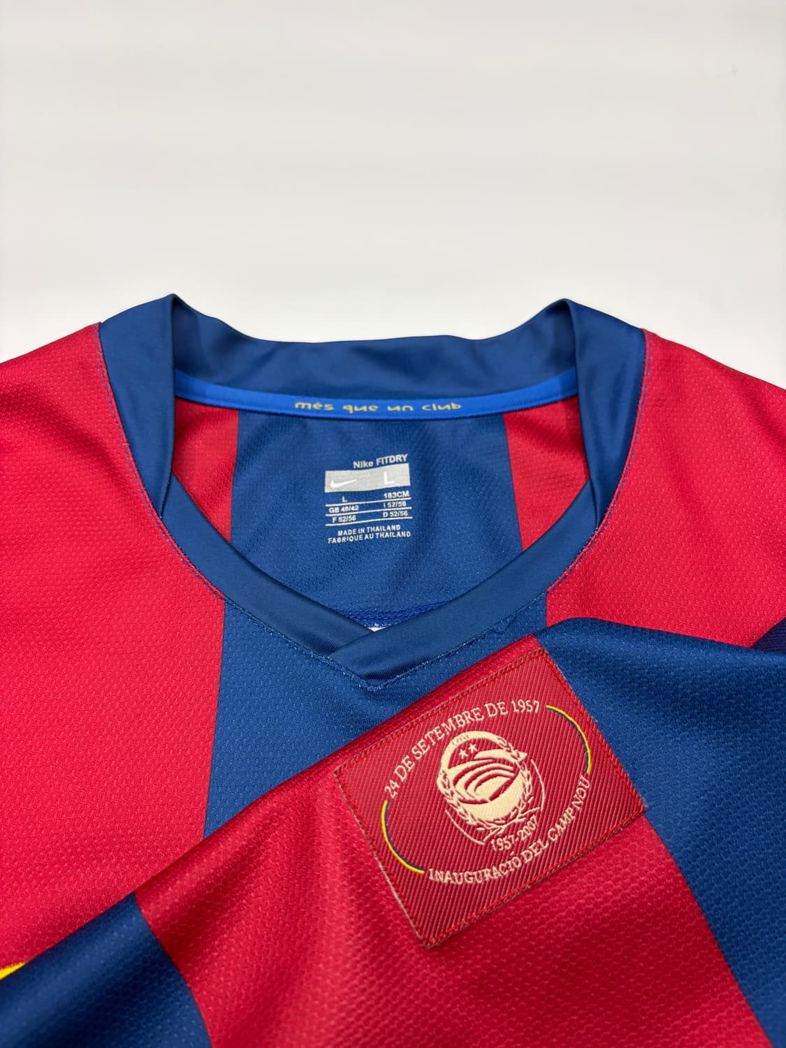 07 08 나이키 바르셀로나 FC 이니에스타 홈 캄프누 50주년 유니폼 상품이미지6
