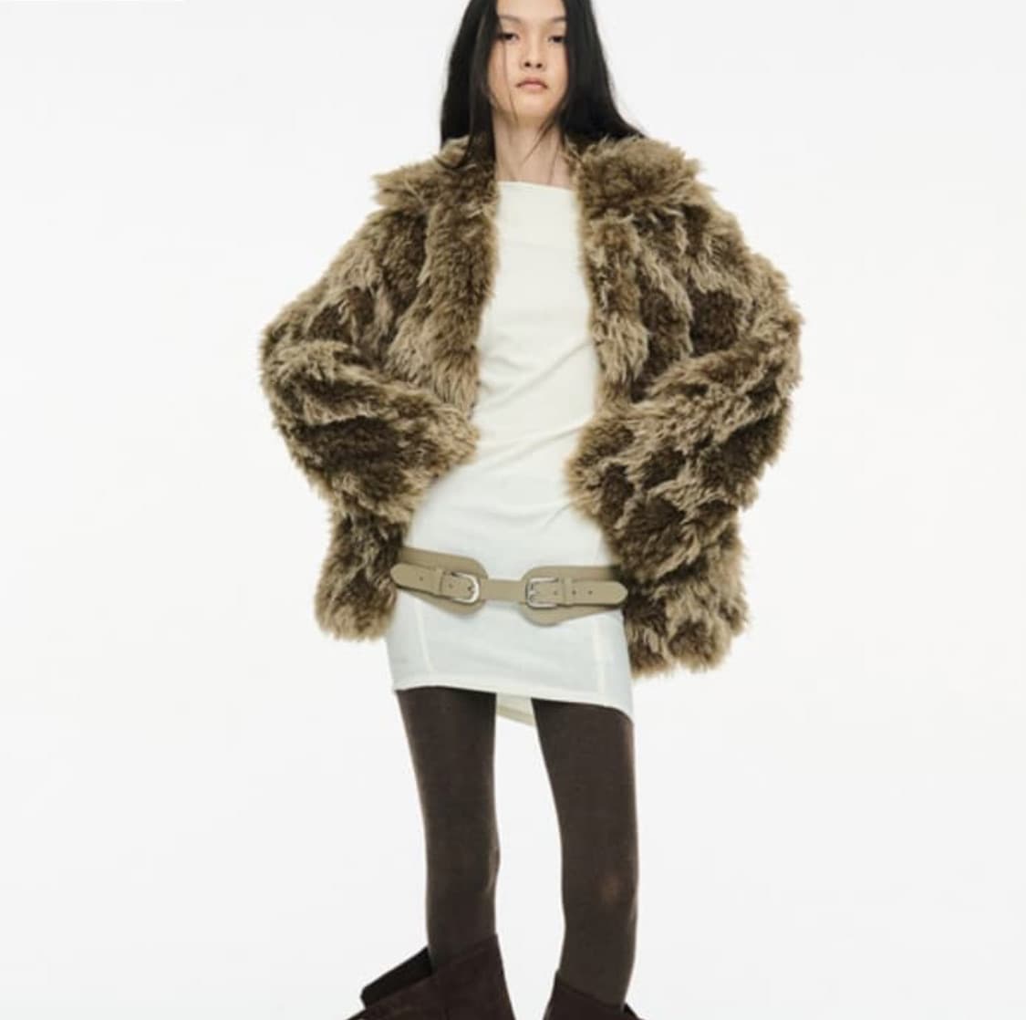 세릭 믹스 퍼 자켓 cerric 상품이미지1