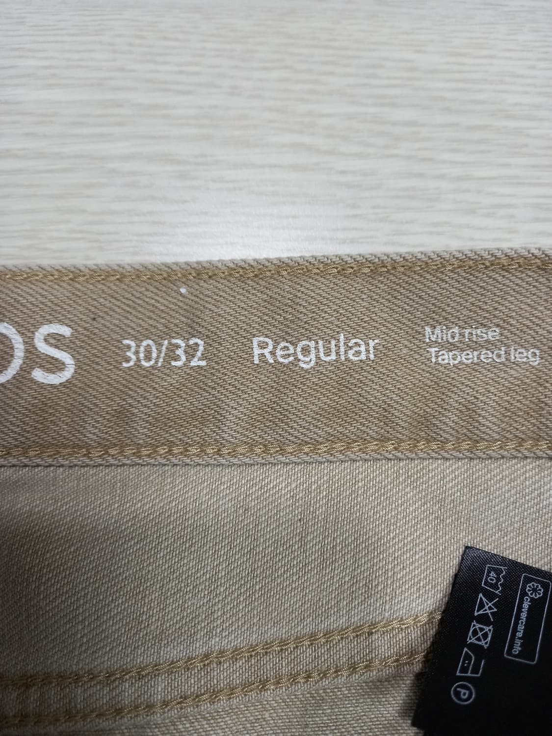 31 COS Turkey 슬림일자진 베이지 31-512 상품이미지7