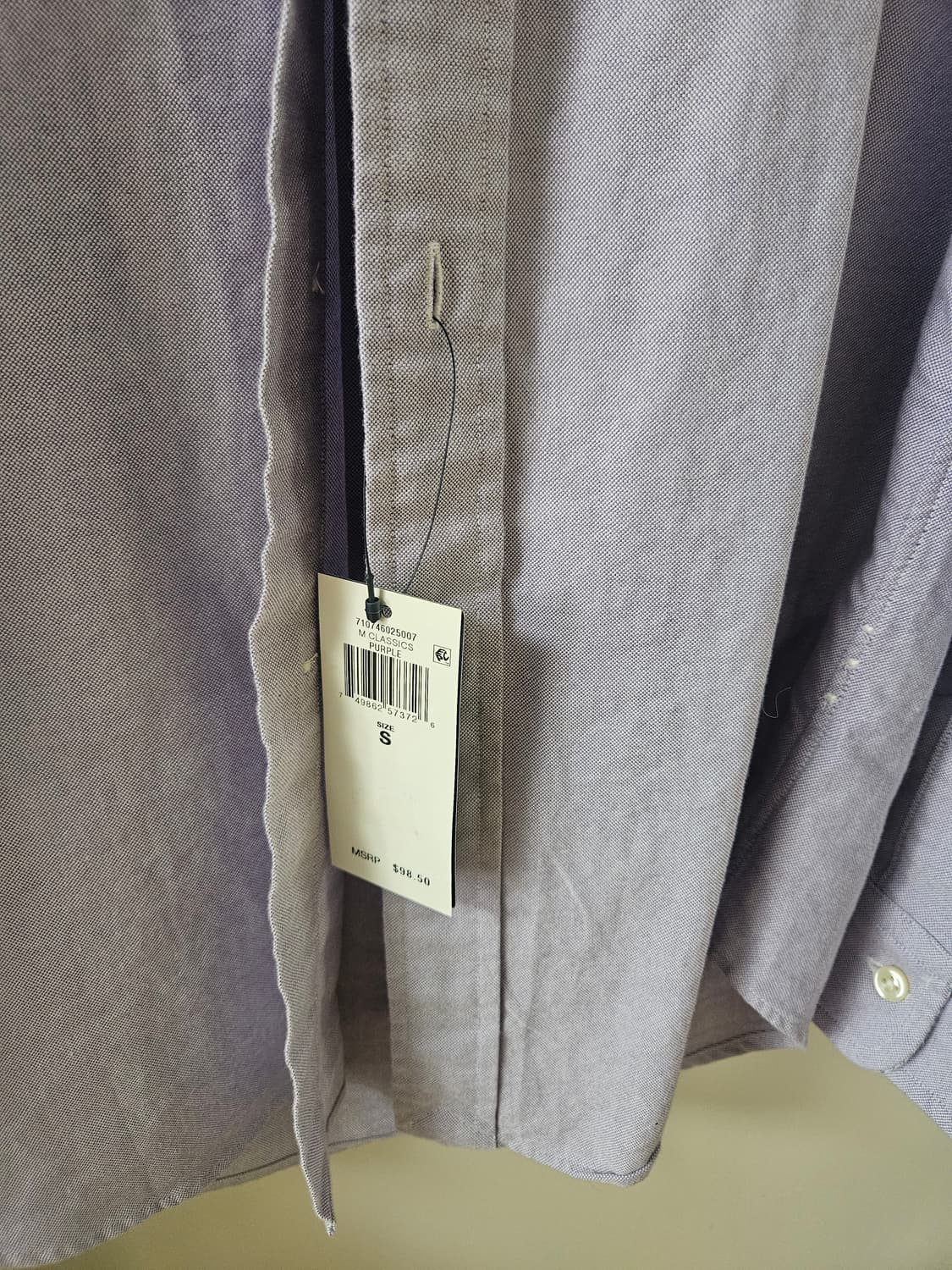폴로 랄프로렌 라벤더 셔츠 새상품 S 상품이미지4