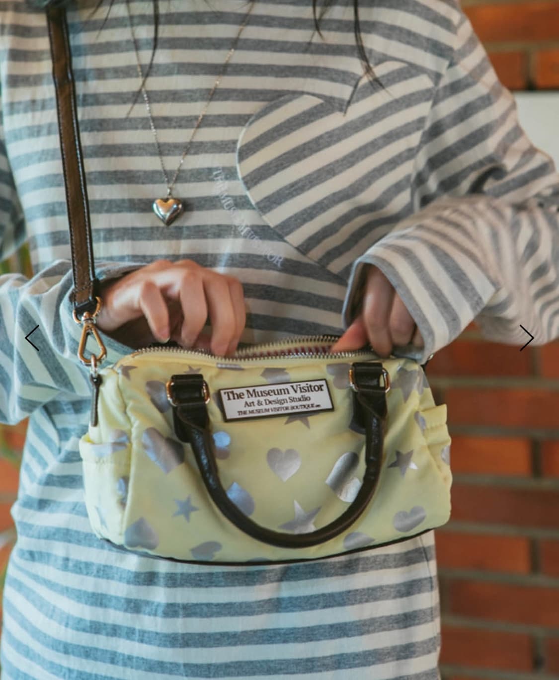 더뮤지엄비지터 보스턴백 2.0 레몬 (컨디션 좋음) 상품이미지2