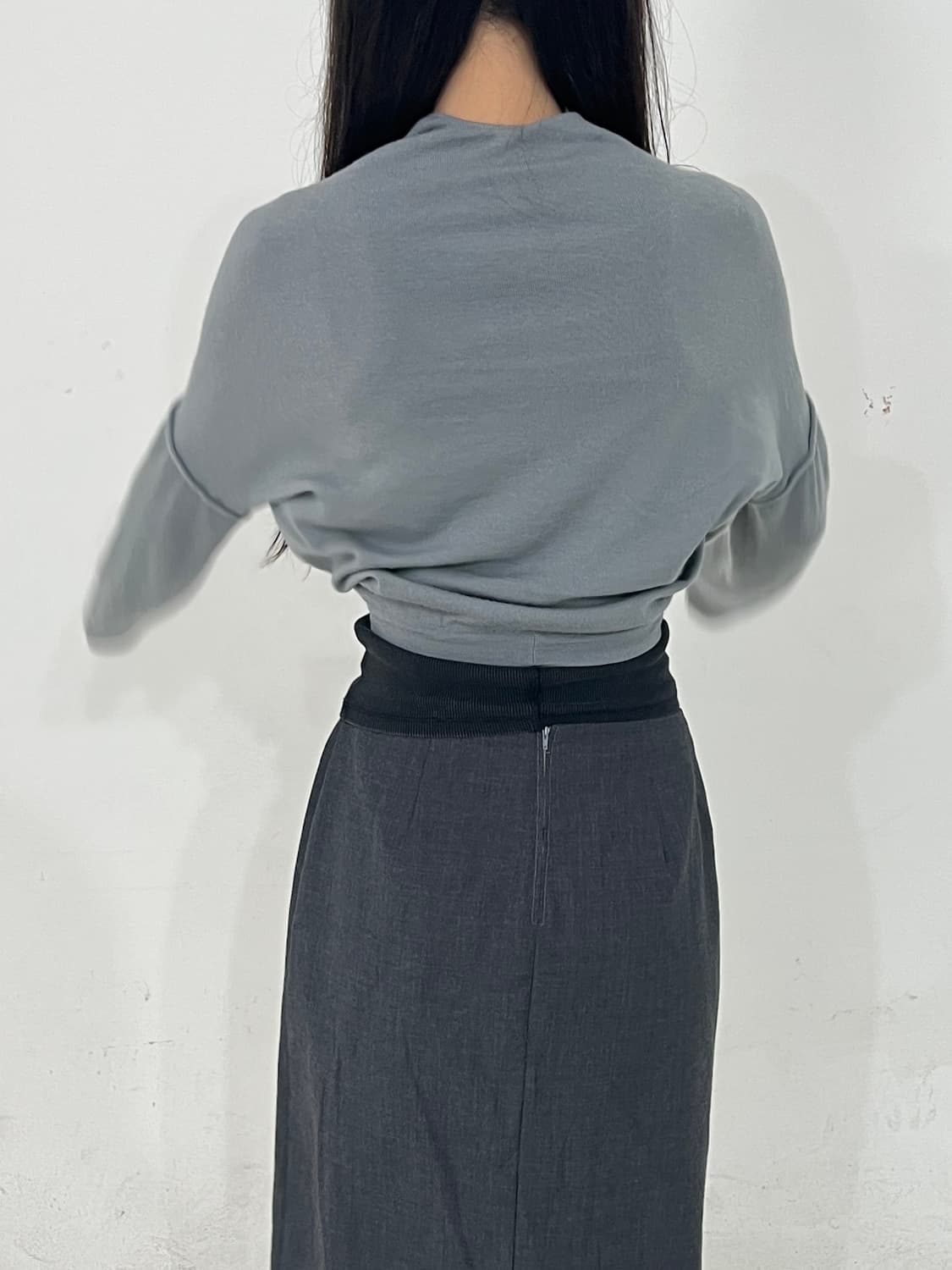 2way cocoon bolero knit cd 상품이미지3