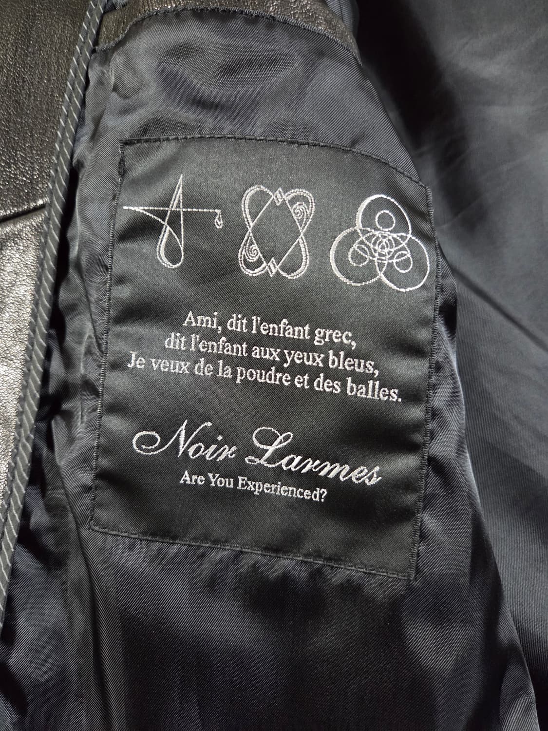 [48] 느와르 라르메스 싱글라이더 자켓 상품이미지5