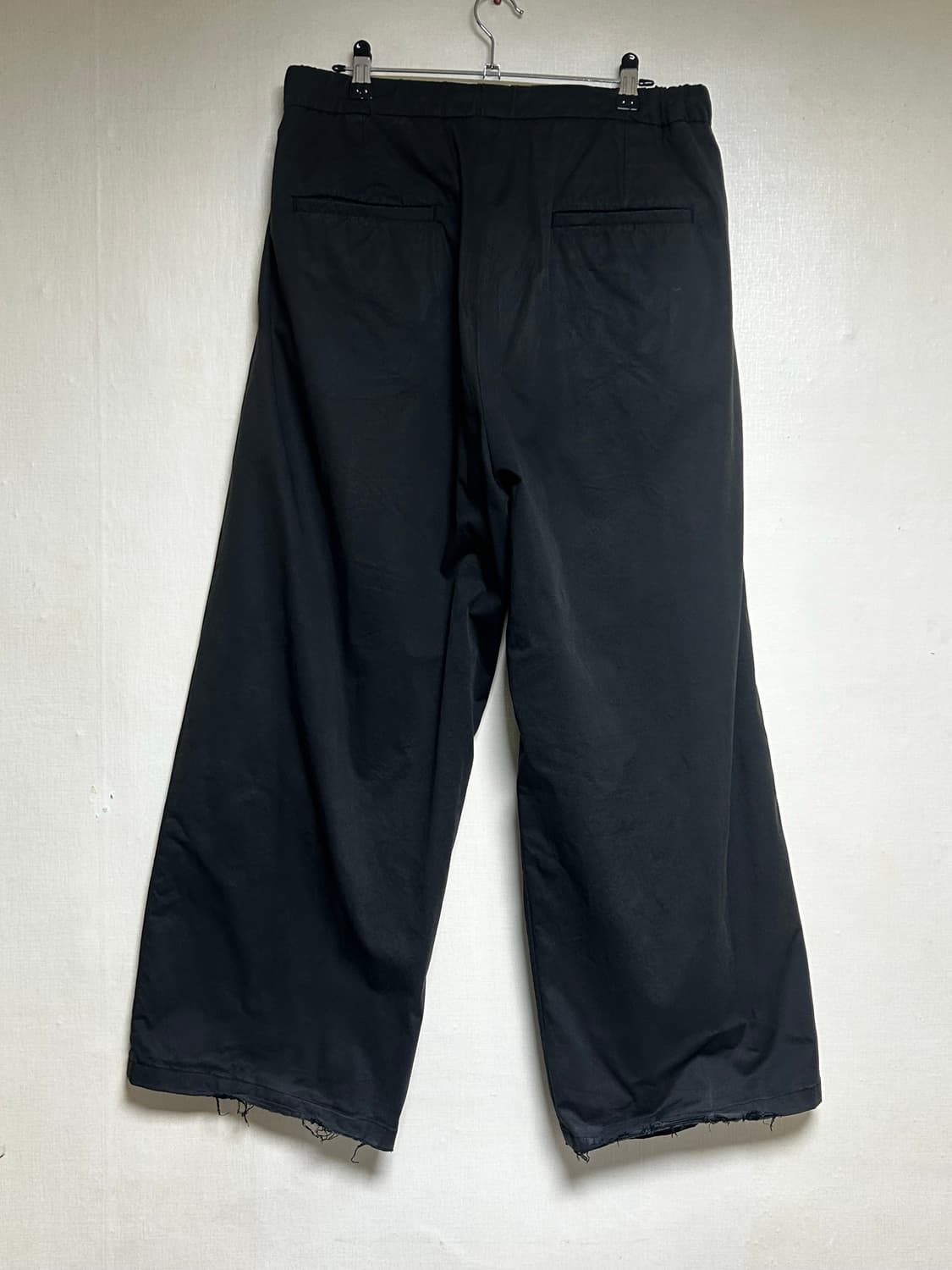 Amomento 투턱 와이드 코튼 팬츠 XL 상품이미지2