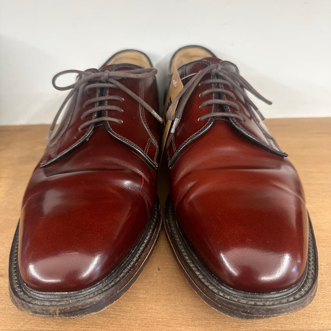 로크 771 프레인토 더비슈즈 ‘버건디’ 상품이미지2