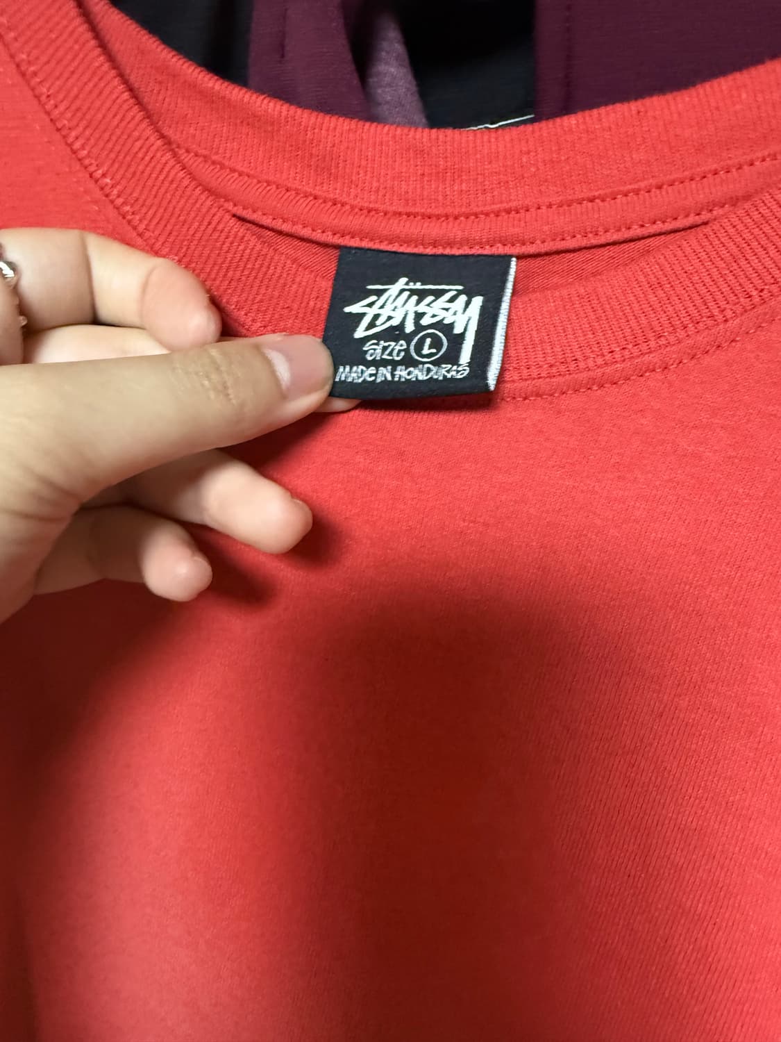 Stussy tough tread t-shirt cayenne 상품이미지3