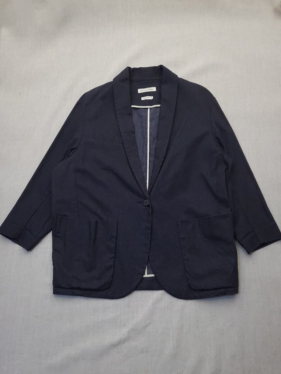 ISABEL MARANT ETOILE 블랙 스트라이프 숏 자켓 L 상품이미지1