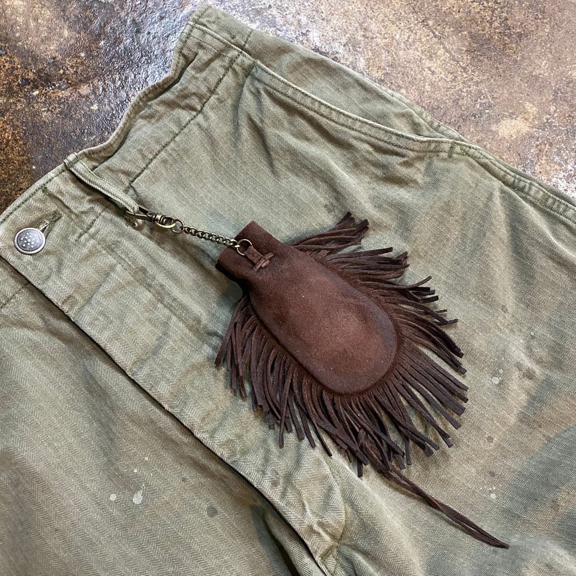 Vintage Deerskin pouch 상품이미지5