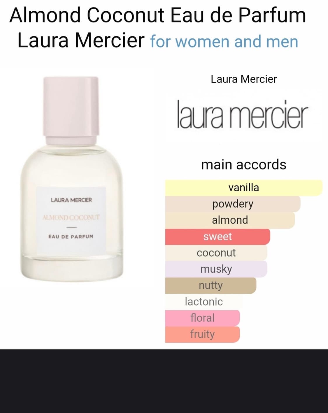 [백화점국문] 로라메르시에 아몬드코코넛 오드퍼퓸 50ml향수 상품이미지8