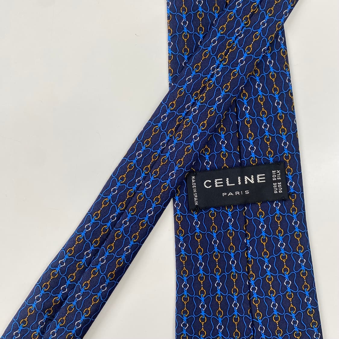 셀린느(celine) 심플로고 명품 정품 넥타이  상품이미지5