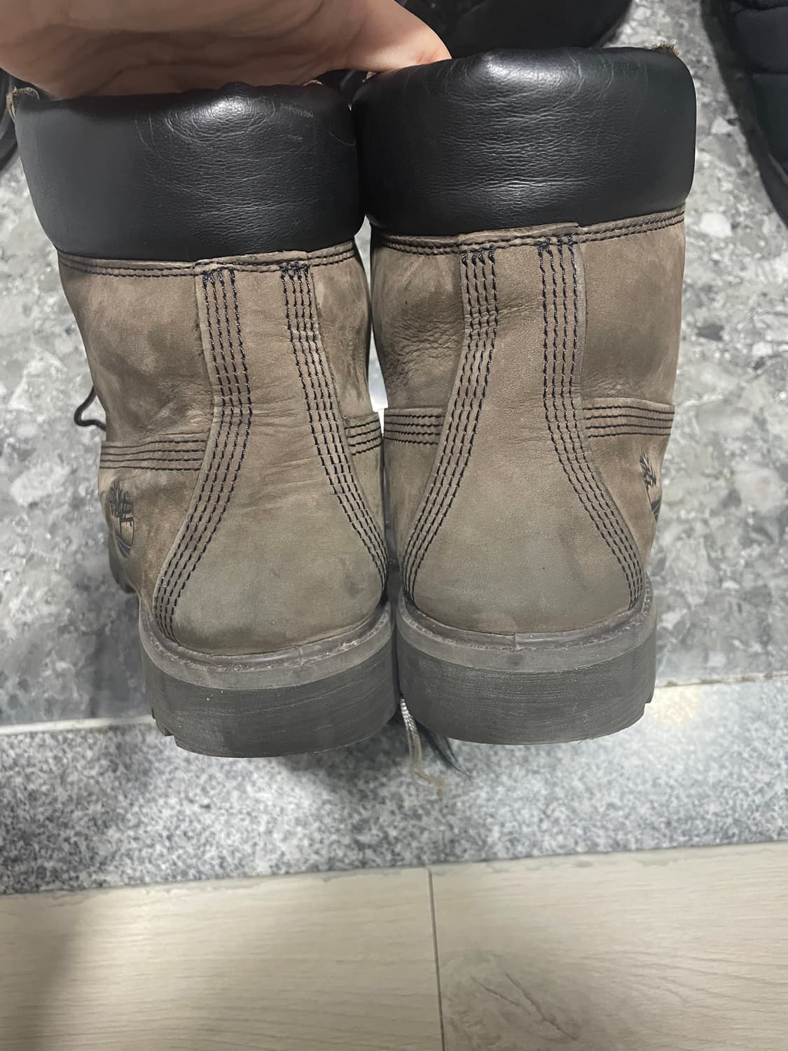 팀버랜드 6인치 프리미엄 워터프루프 부츠 다크 브라운 265 상품이미지3