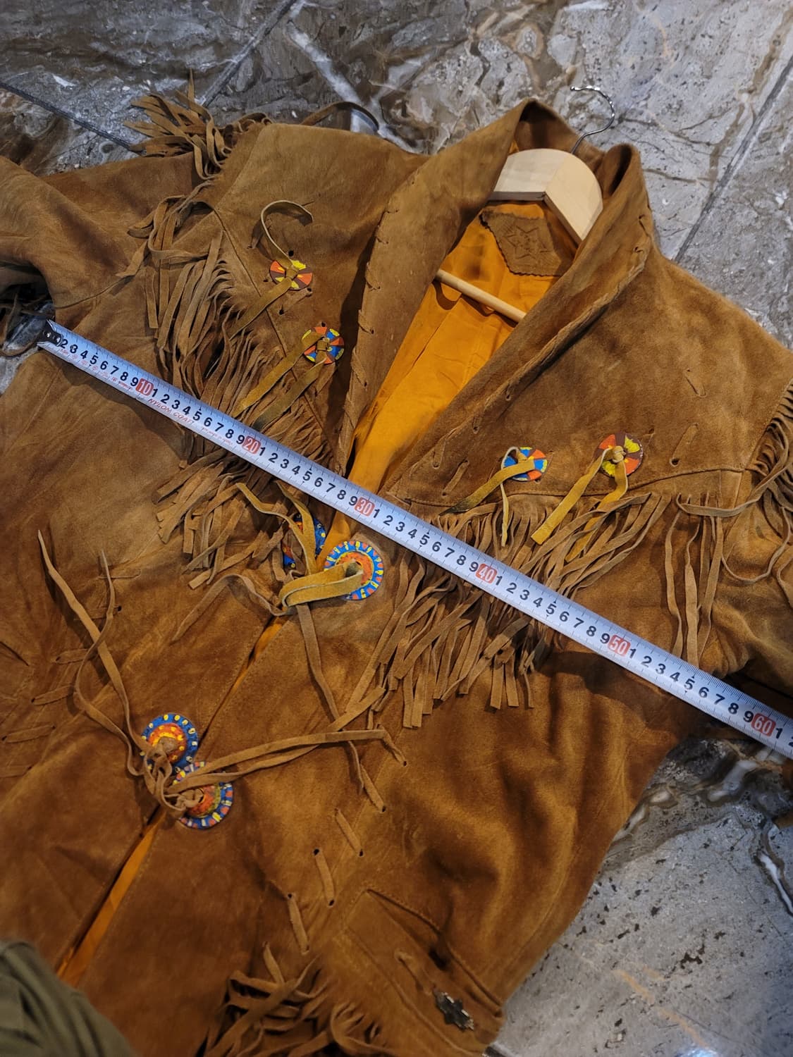 USA 스웨이드 웨스턴 프린지 자켓 상품이미지7