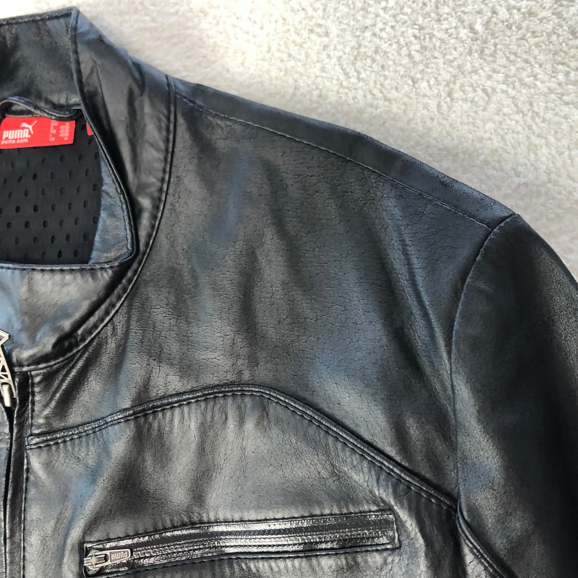 2000s 푸마x두카티 레더자켓  상품이미지6