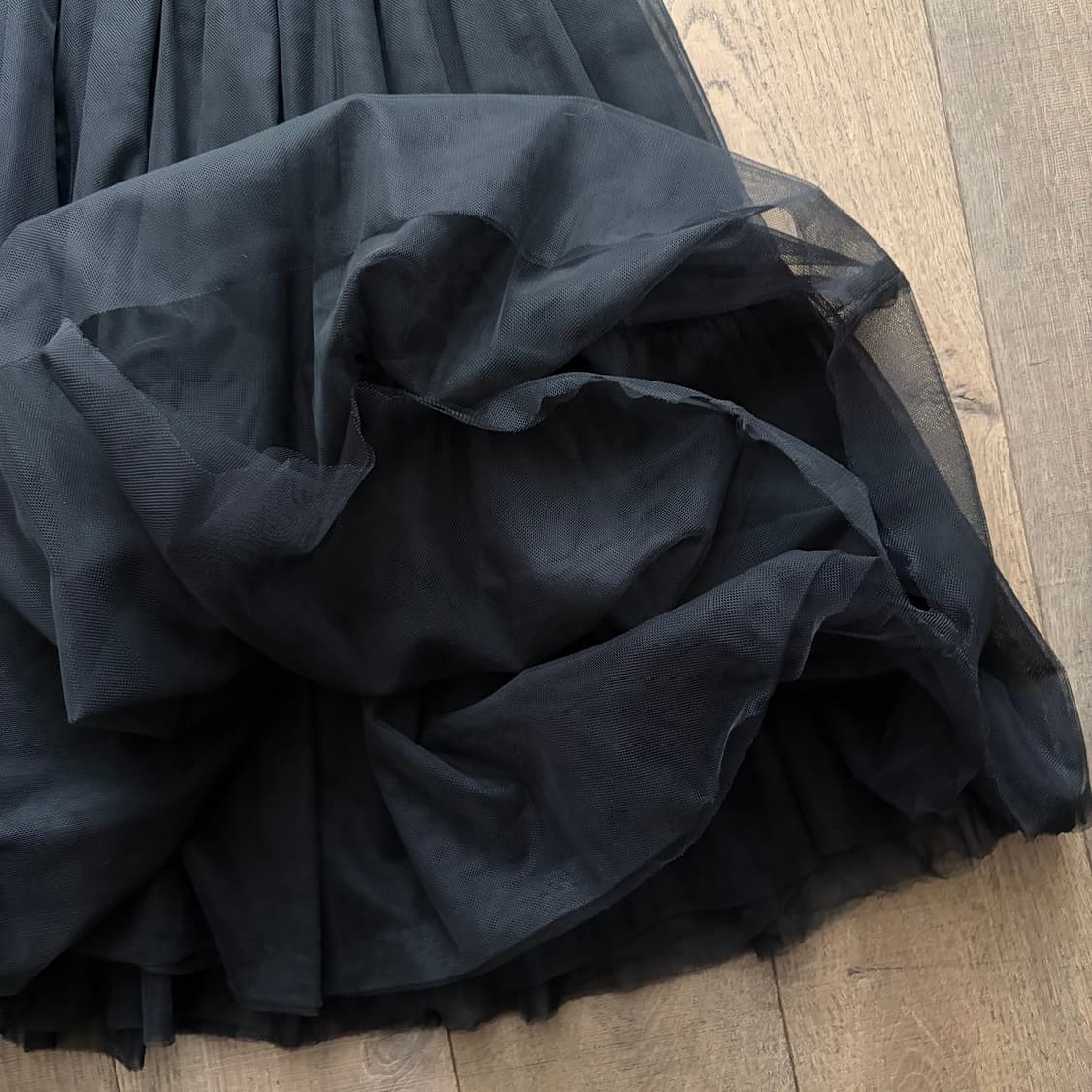 Layer Shirring Volume Tulle Skirt 상품이미지5