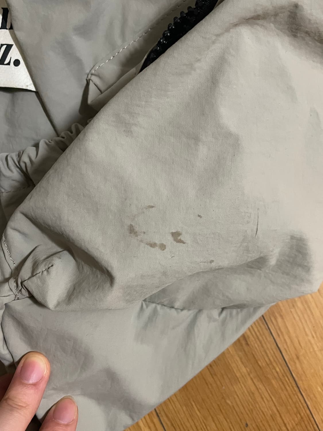 마스마룰즈 스트링 플랩백팩 그레이 상품이미지2