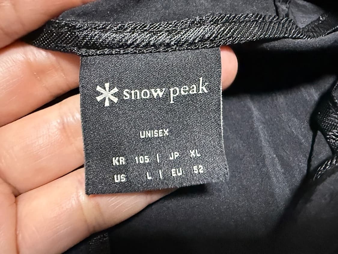 스노우피크 루트 후디 아노락 남성용 105사이즈 상품이미지4