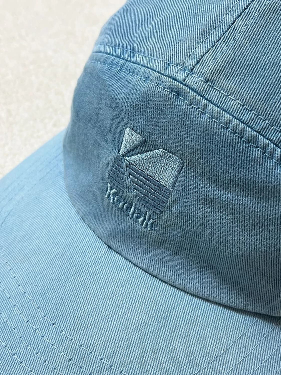 코닥 KODAK 23ss 가먼트다잉 캠프캡 Q1219 상품이미지3