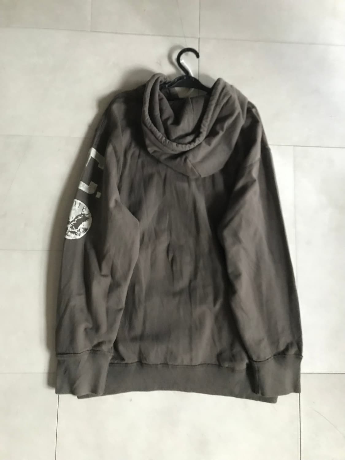 아메리칸이글 브라운 오버핏 후드집업 상품이미지9