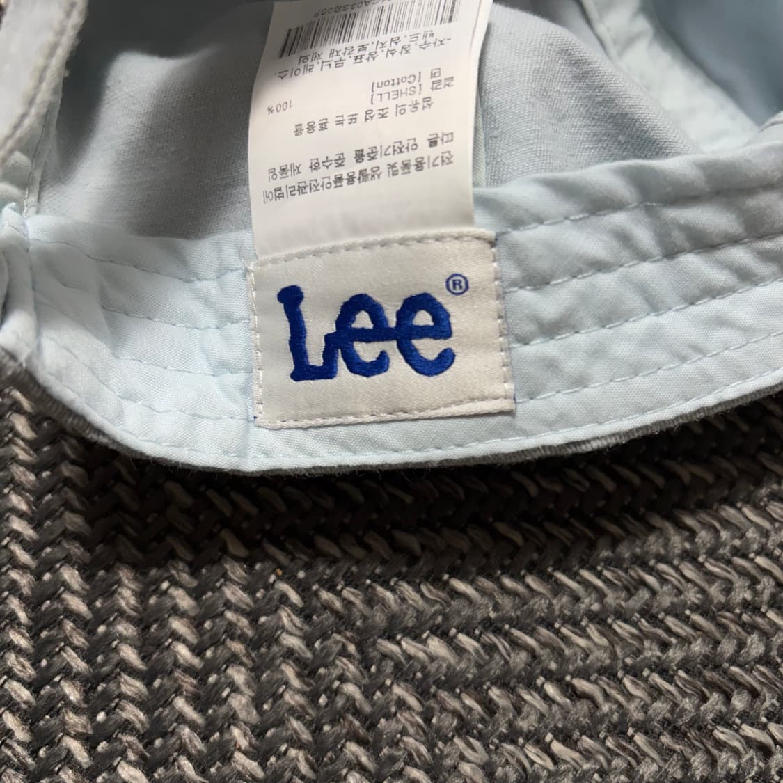 Lee (리) 트위치 로고 배색 네이비 볼캡 상품이미지5