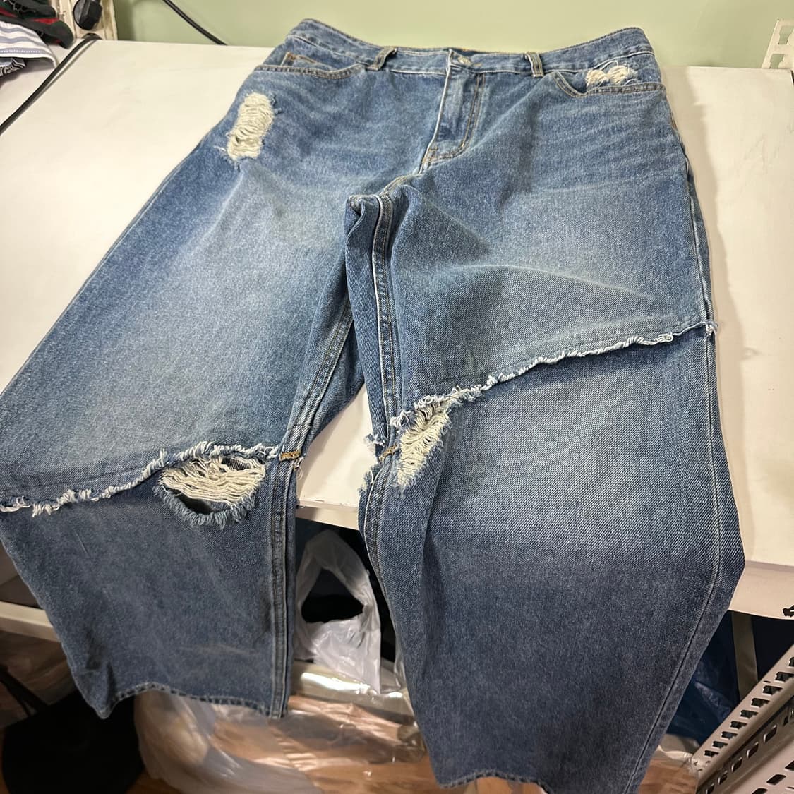 A3 XL 아더에러 22S/S  스태미 진 청바지 데님 팬츠 상품이미지3