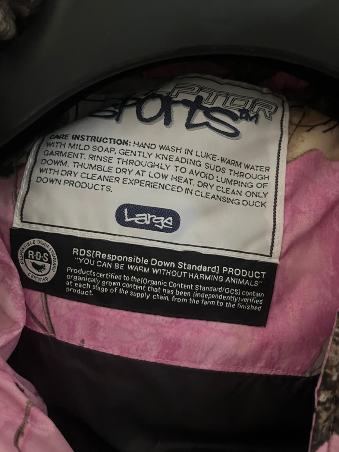 스컬프터 101 RDS Middle Oversized Puffer L 상품이미지3