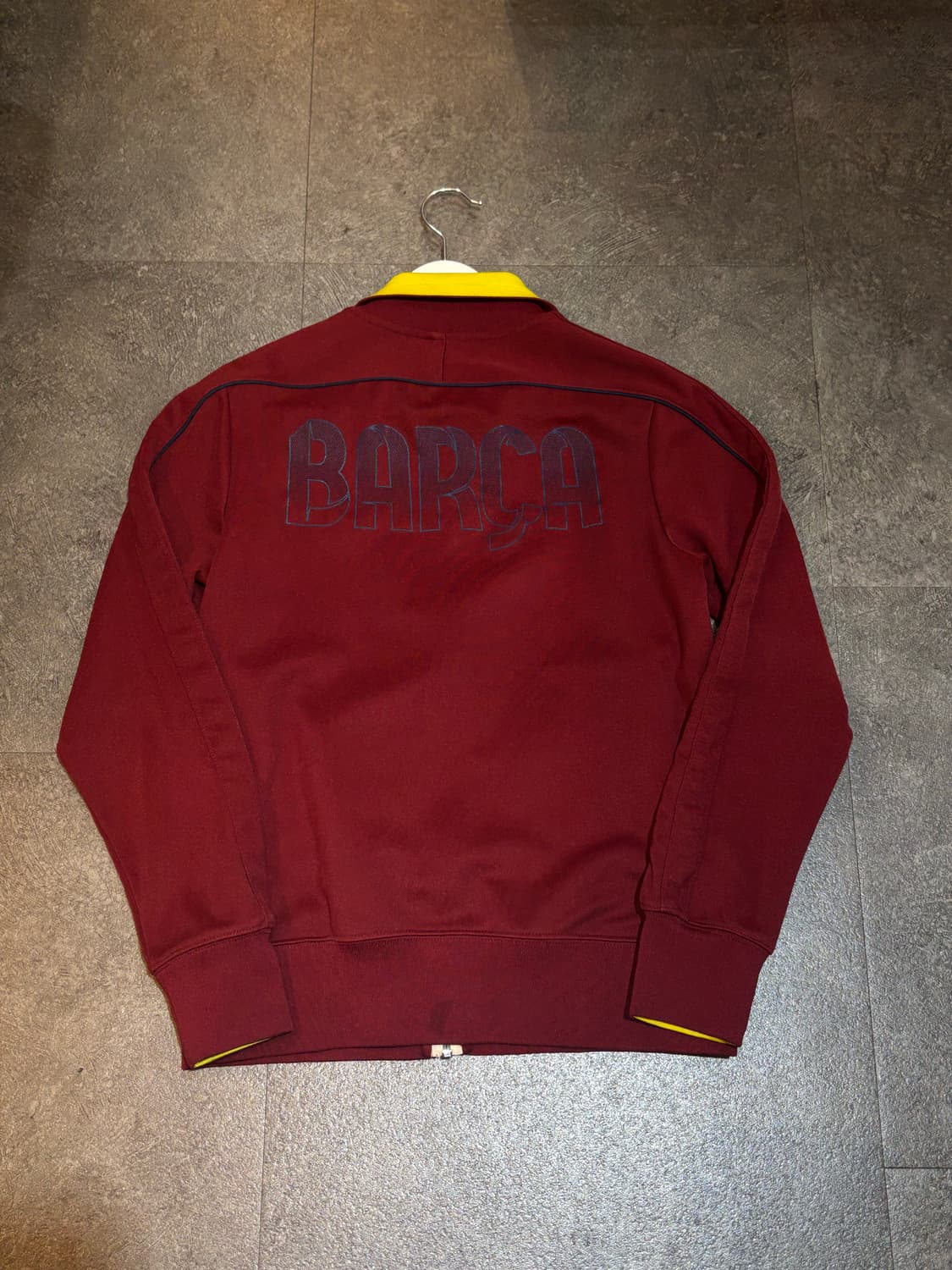 나이키 바르셀로나 버건디 트랙탑 져지 M 상품이미지3