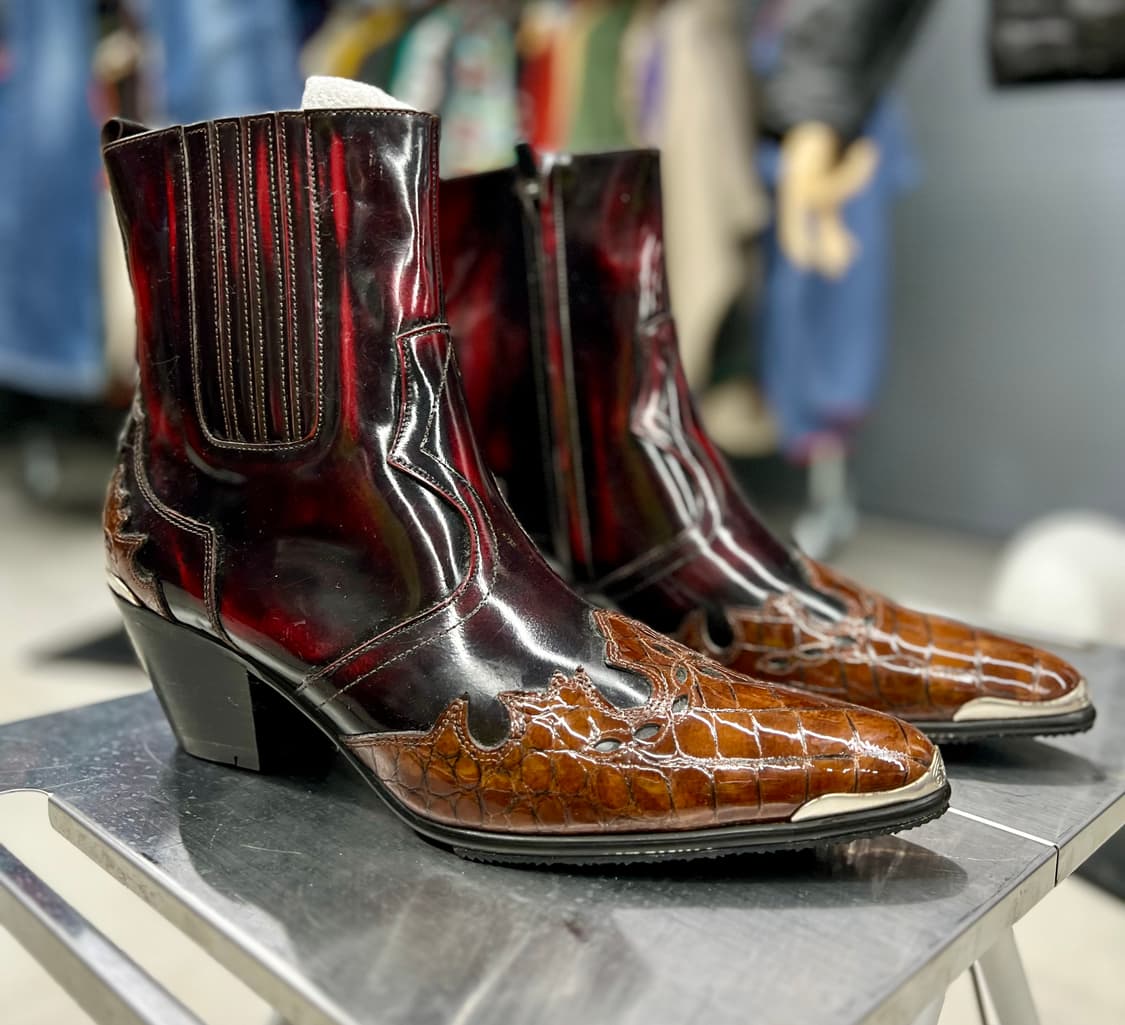 뱀피자주와인 265  웨스턴 부츠 상품이미지1