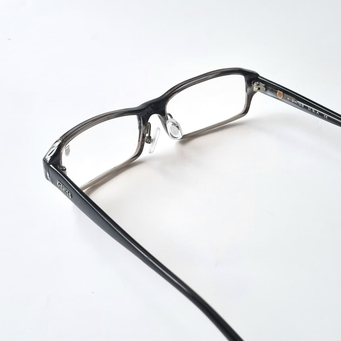 데드스탁 K-SWISS 긱시크 무드 그라데이션 스퀘어 안경테 1261 상품이미지4